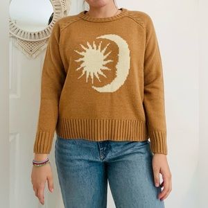 Pacsun Sun and Moon Sweater